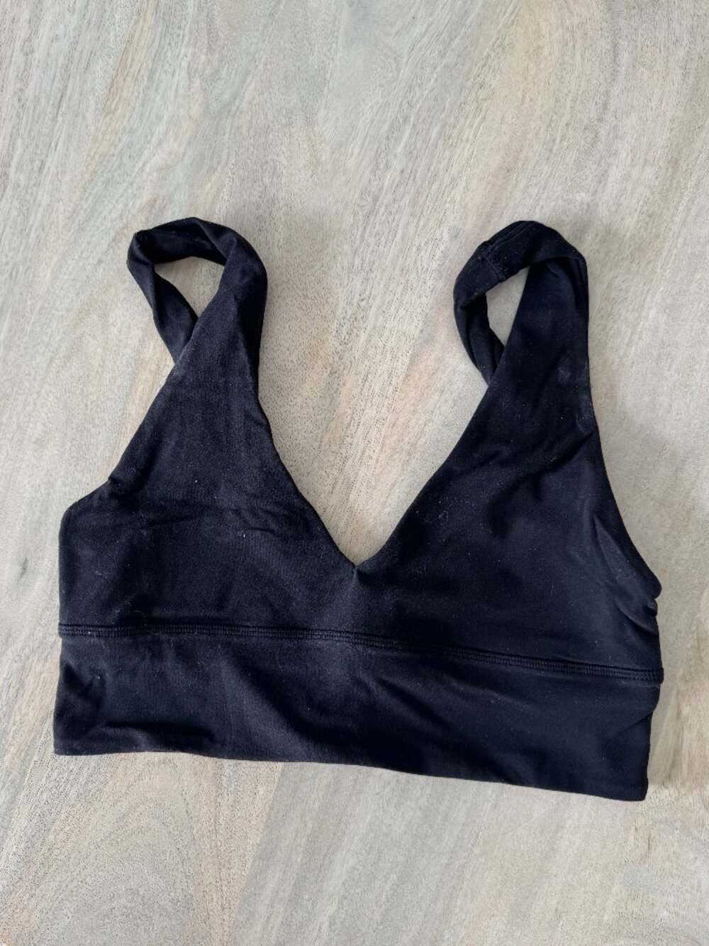 Lululemon Like a Cloud Longline Bra Black Size 8